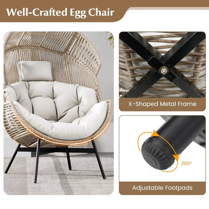 Ffion Oversized Outdoor Garden Egg Chair