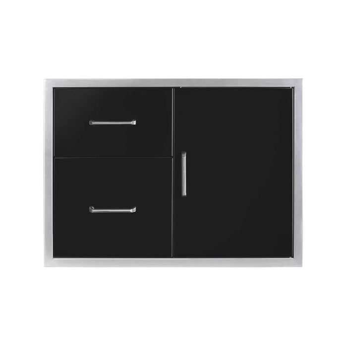 Wildfire Outdoor Living Door and Drawer Combo — Stainless Steel