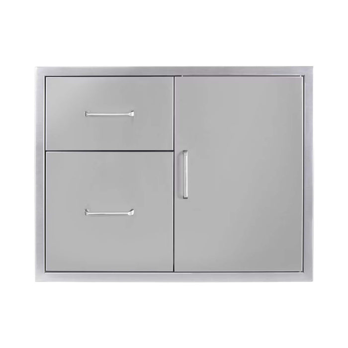 Wildfire Outdoor Living Door and Drawer Combo — Stainless Steel