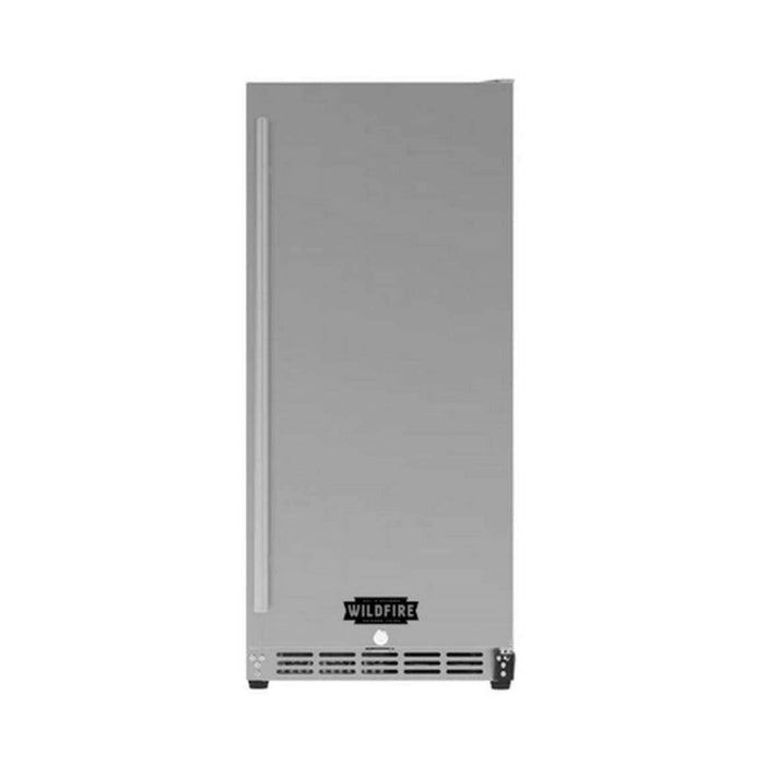 Wildfire Outdoor Living Outdoor Kitchen Fridge — Stainless Steel