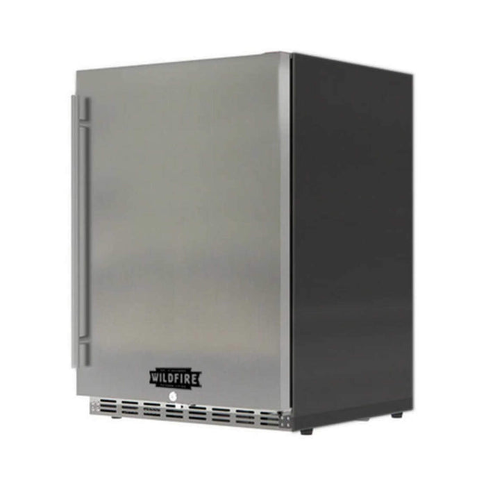 Wildfire Outdoor Living Outdoor Kitchen Fridge — Stainless Steel